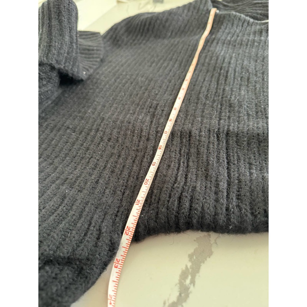 Leith Dolman Turtleneck Sweater In Black Size Small - Picture 5 of 7